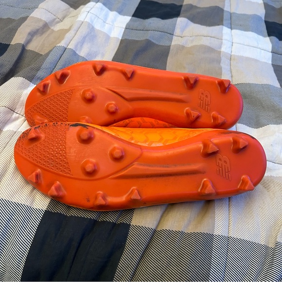 New Balance Visaro Ctr AG Football Boots Orange Soccer - Picture 7 of 8